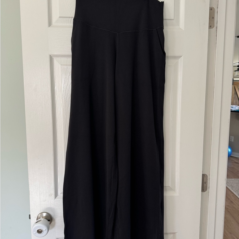 aerie Black Wide Leg Leggings